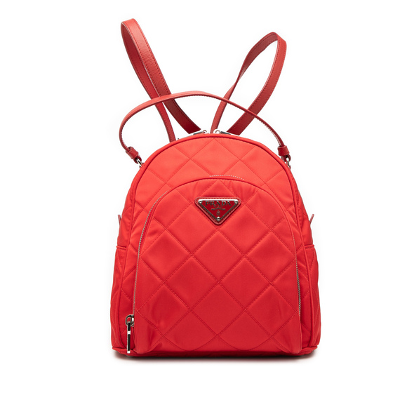 Pre-Loved Prada Impuntu Tessuto Backpack